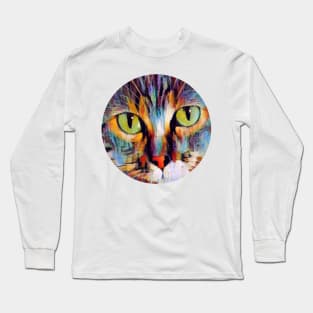 Amusing floppy cat Long Sleeve T-Shirt